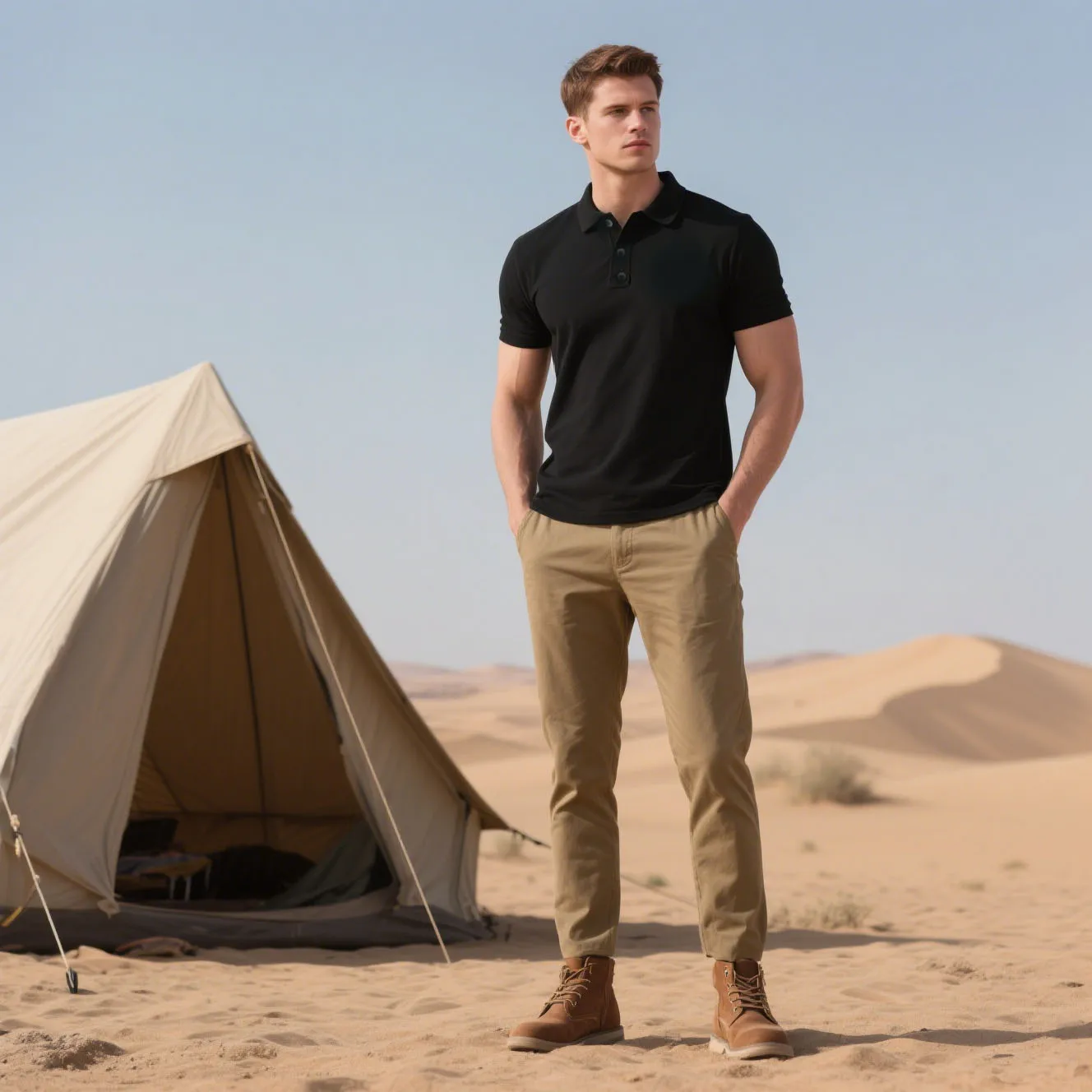 Мужские рубашки поло премиум-класса - Фотография_6