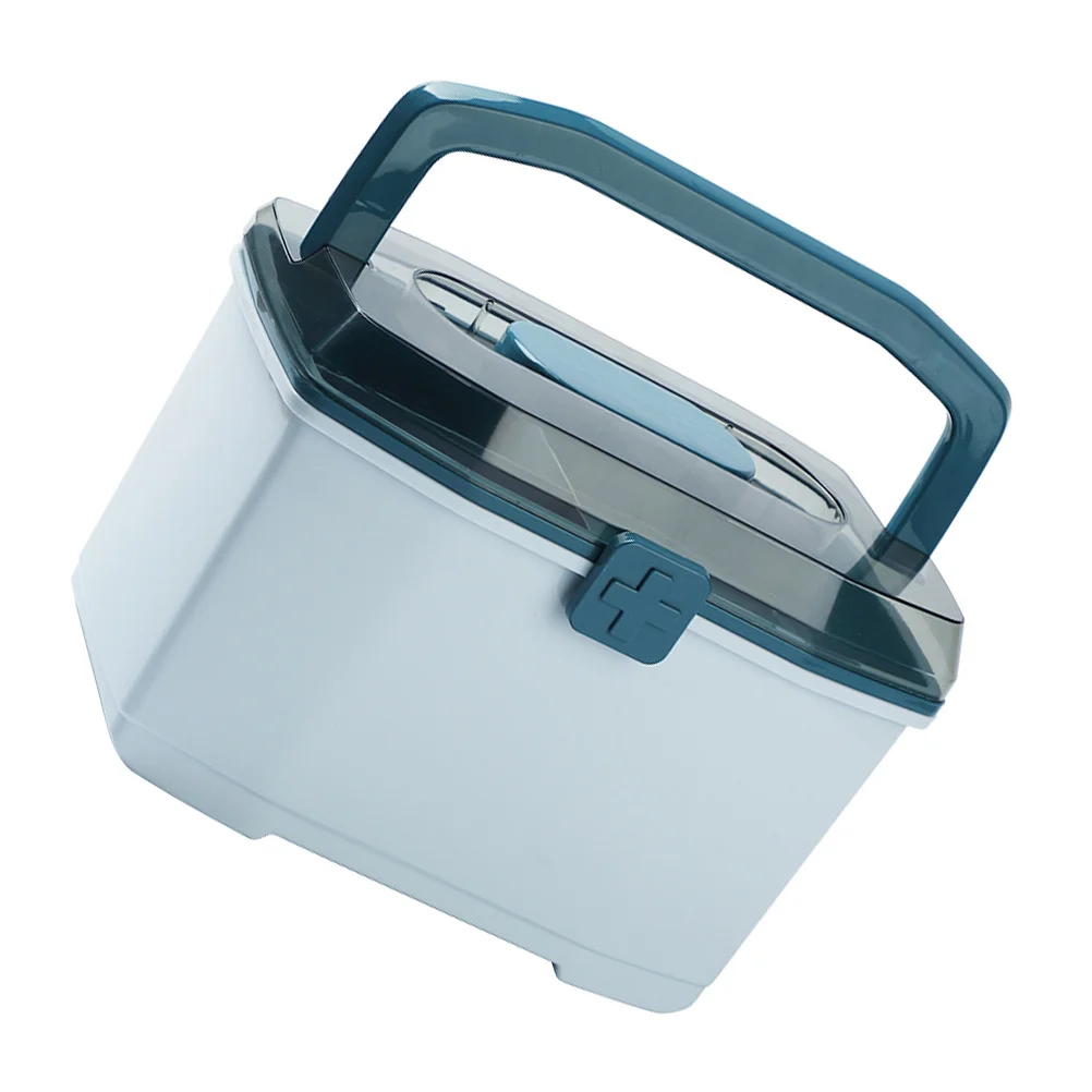 Портативная прозрачная пластиковая аптечка - Фотография_3