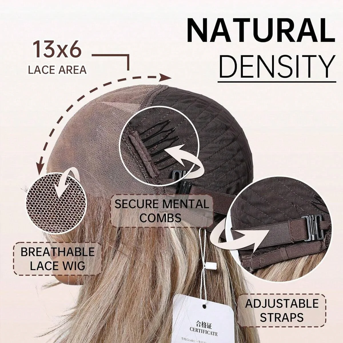 13x6 hd объемная волна парик фронта - Фотография_6