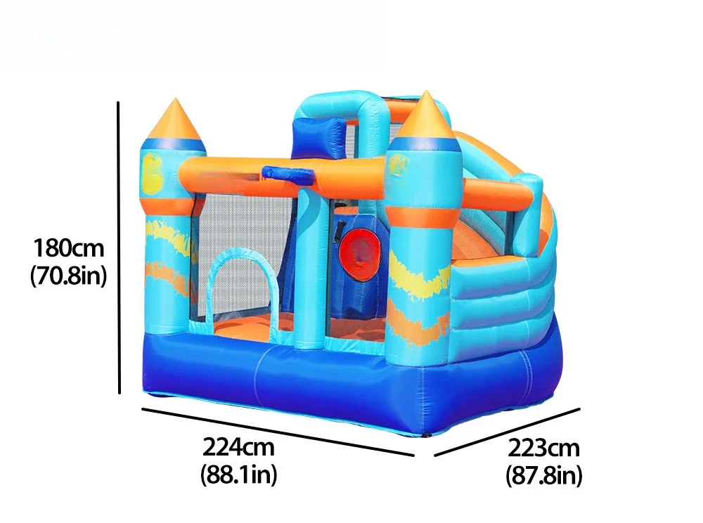 Бытовая надувная детская горка - Фотография_2