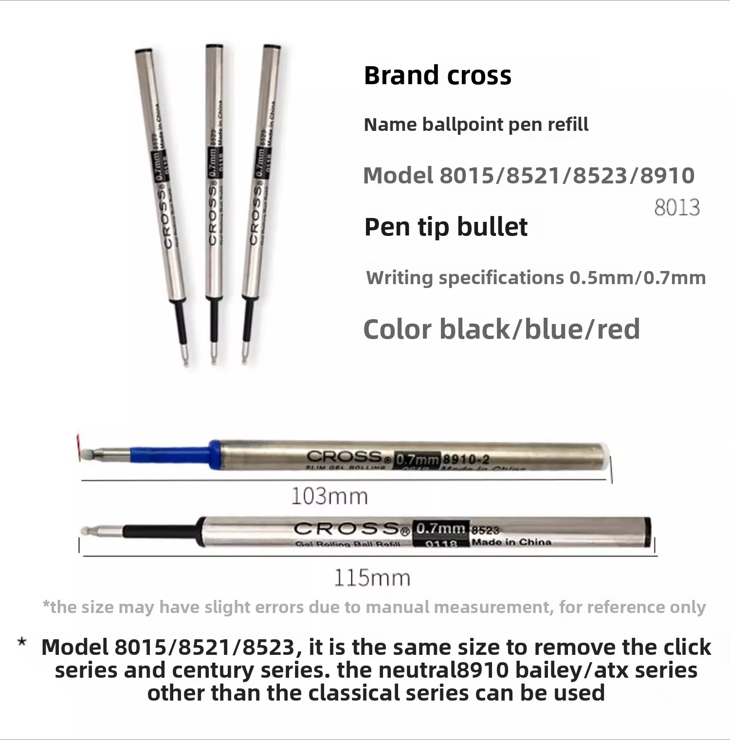 Keoss signature pen pearl refill - Фотография_5