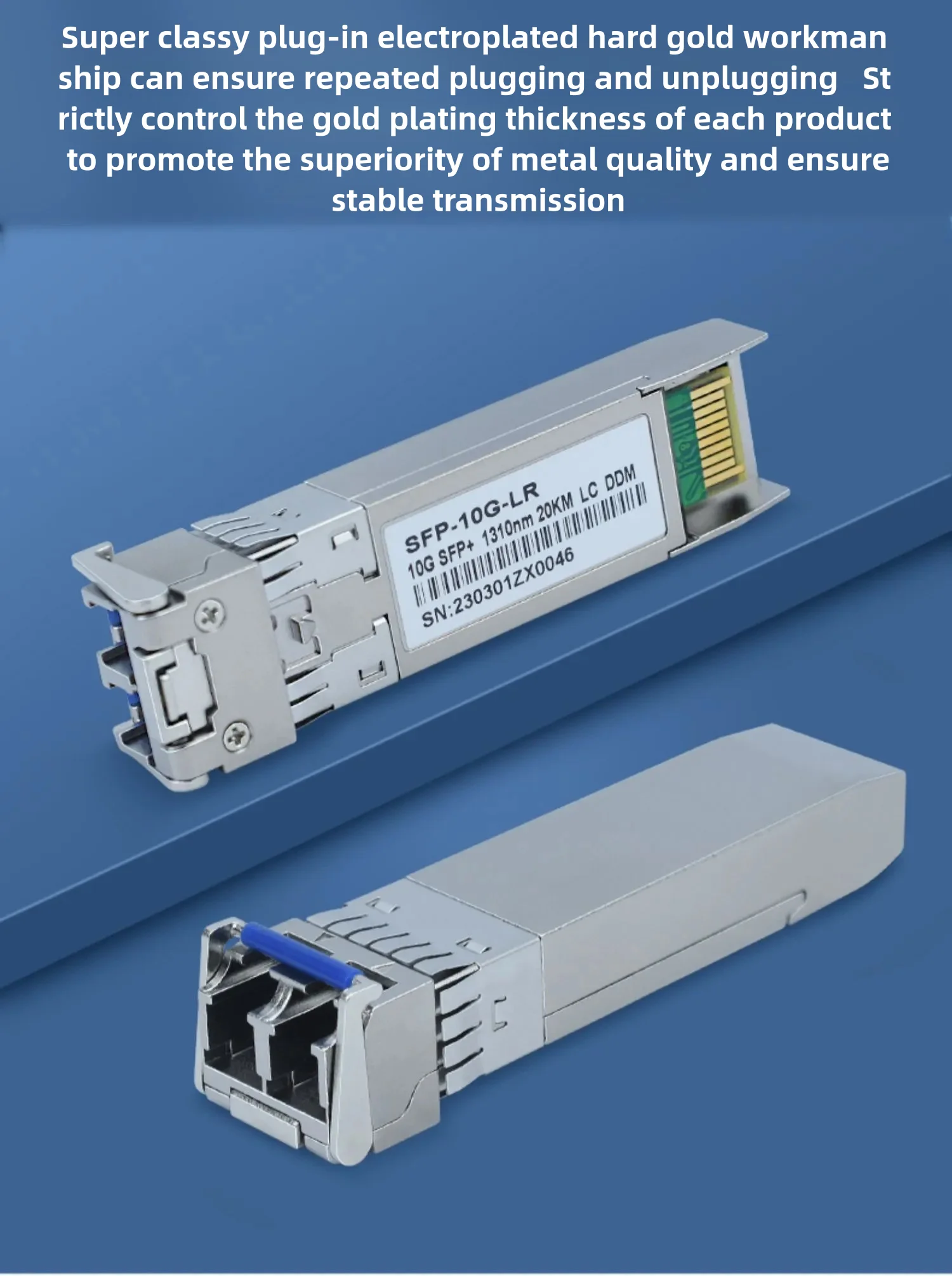 Одномодовый модуль sfp+ lc 10g - Фотография_6