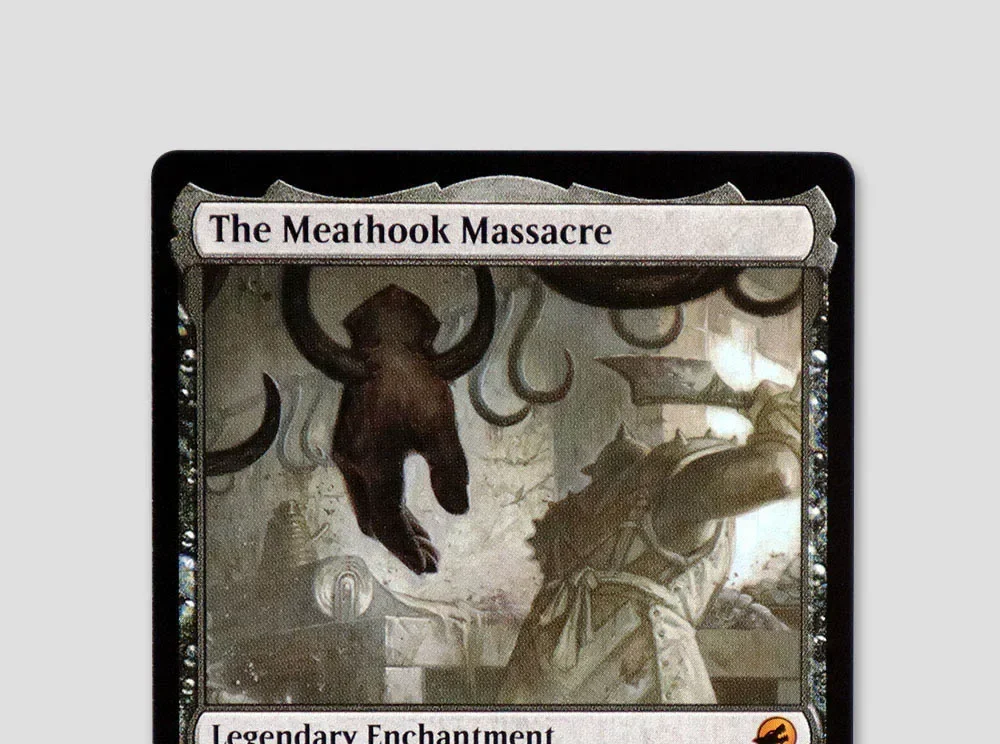 (магические прокси-карты the meathook) holo/foil tcg - Фотография_2