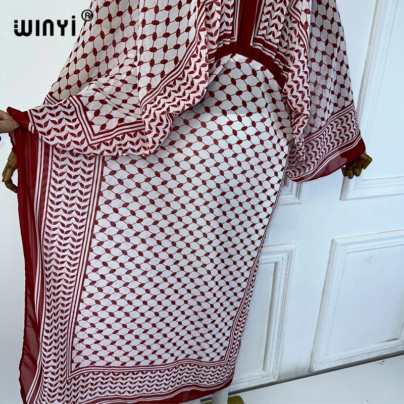 Winyi сексуальное платье с v-образным вырезом - Фотография_4