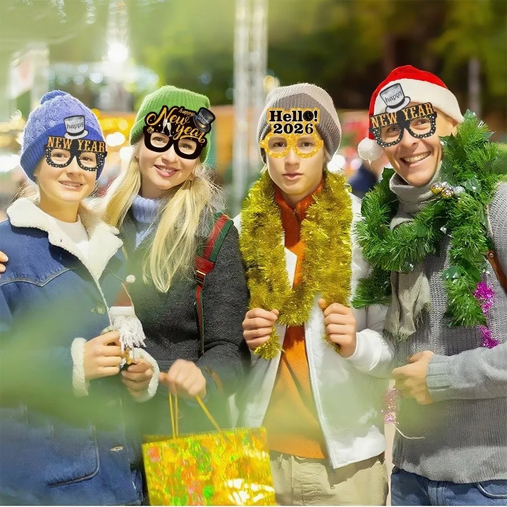 Блестящие новогодние очки 2026 - Фотография_3