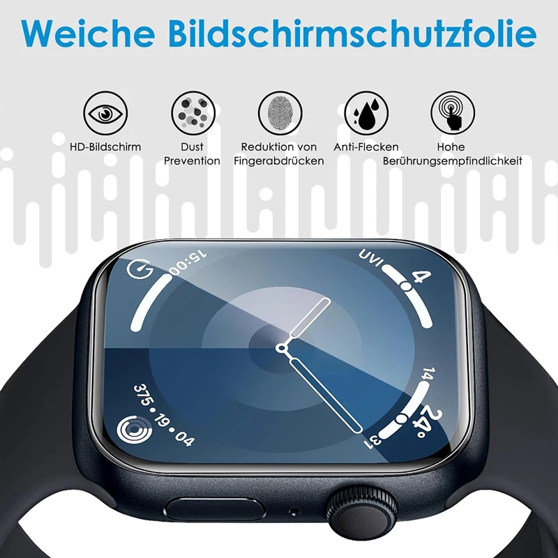 Гидрогелевая пленка для apple watch 5 6 se 40 мм 44 мм 42 мм 38 мм - Фотография_2