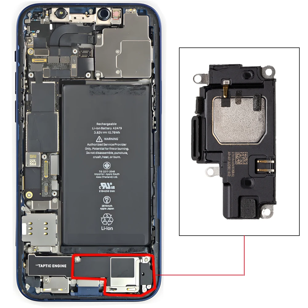 Громкий динамик для iphone x xr xs 11 12 13 mini pro max