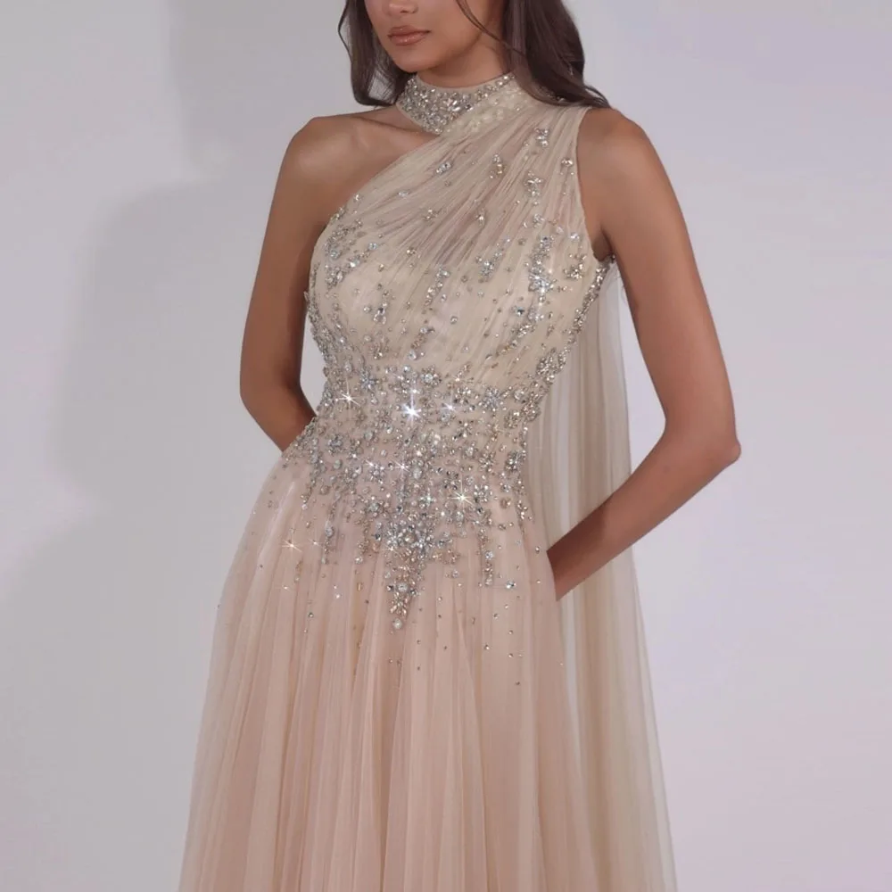 Скромные струящиеся вечерние платья - Фотография_2