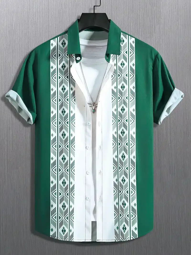 Летние гавайские винтажные мужские - Фотография_5