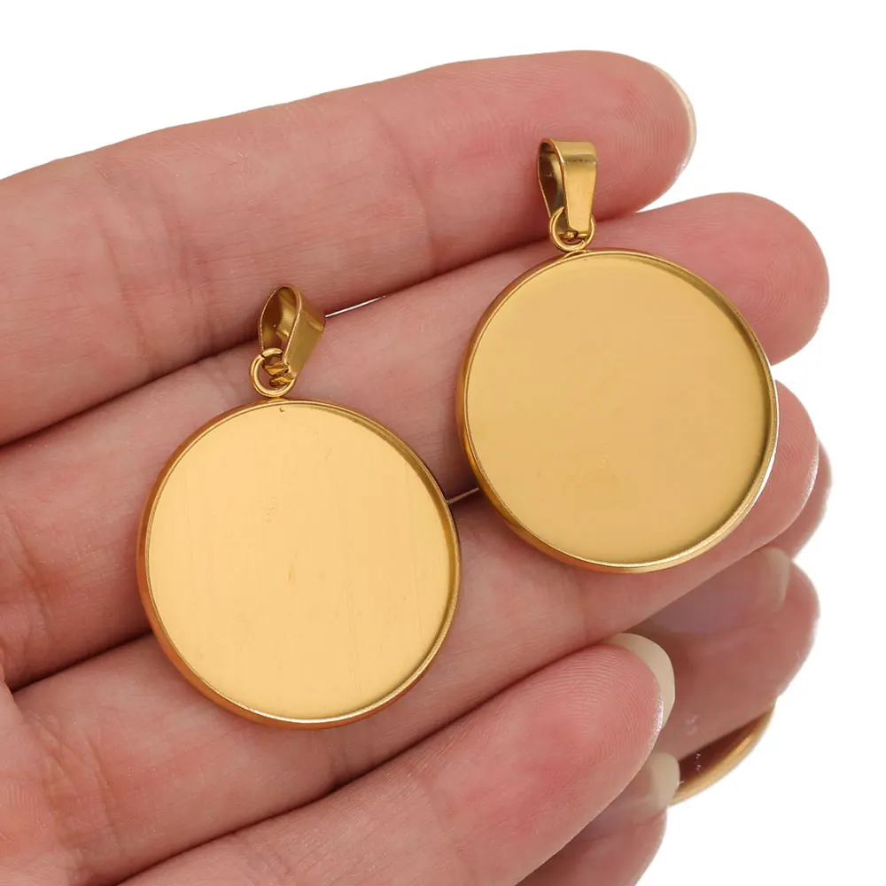 Золотые подвески из нержавеющей стали - Фотография_5