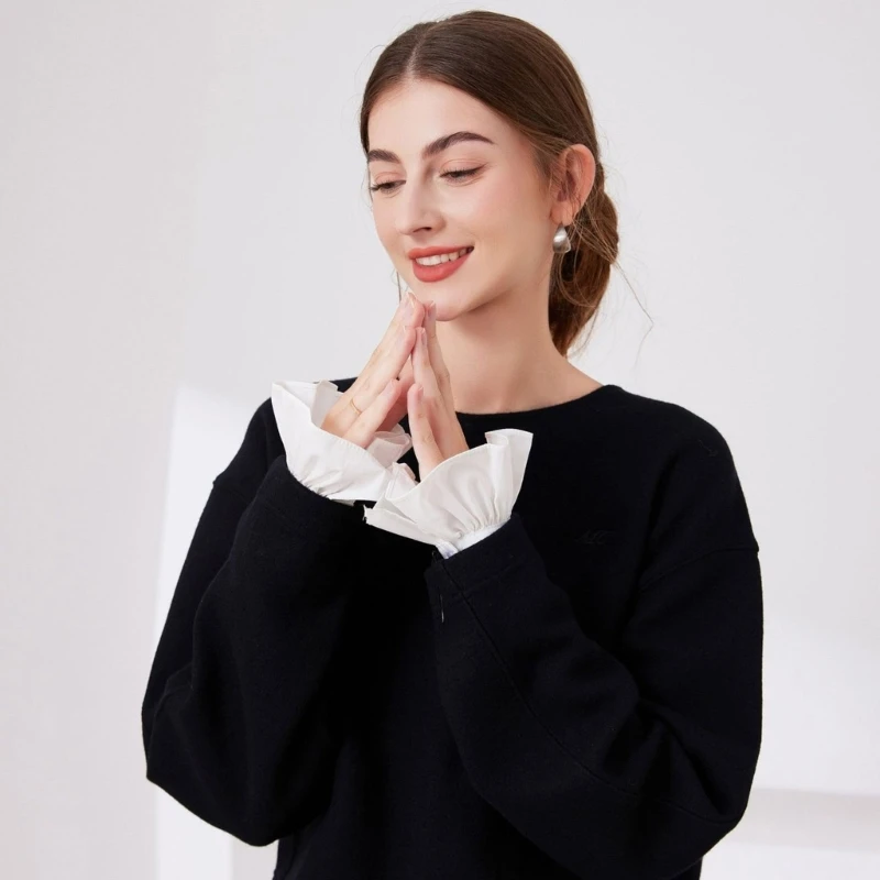 Кружевные рукава с вышивкой - Фотография_3