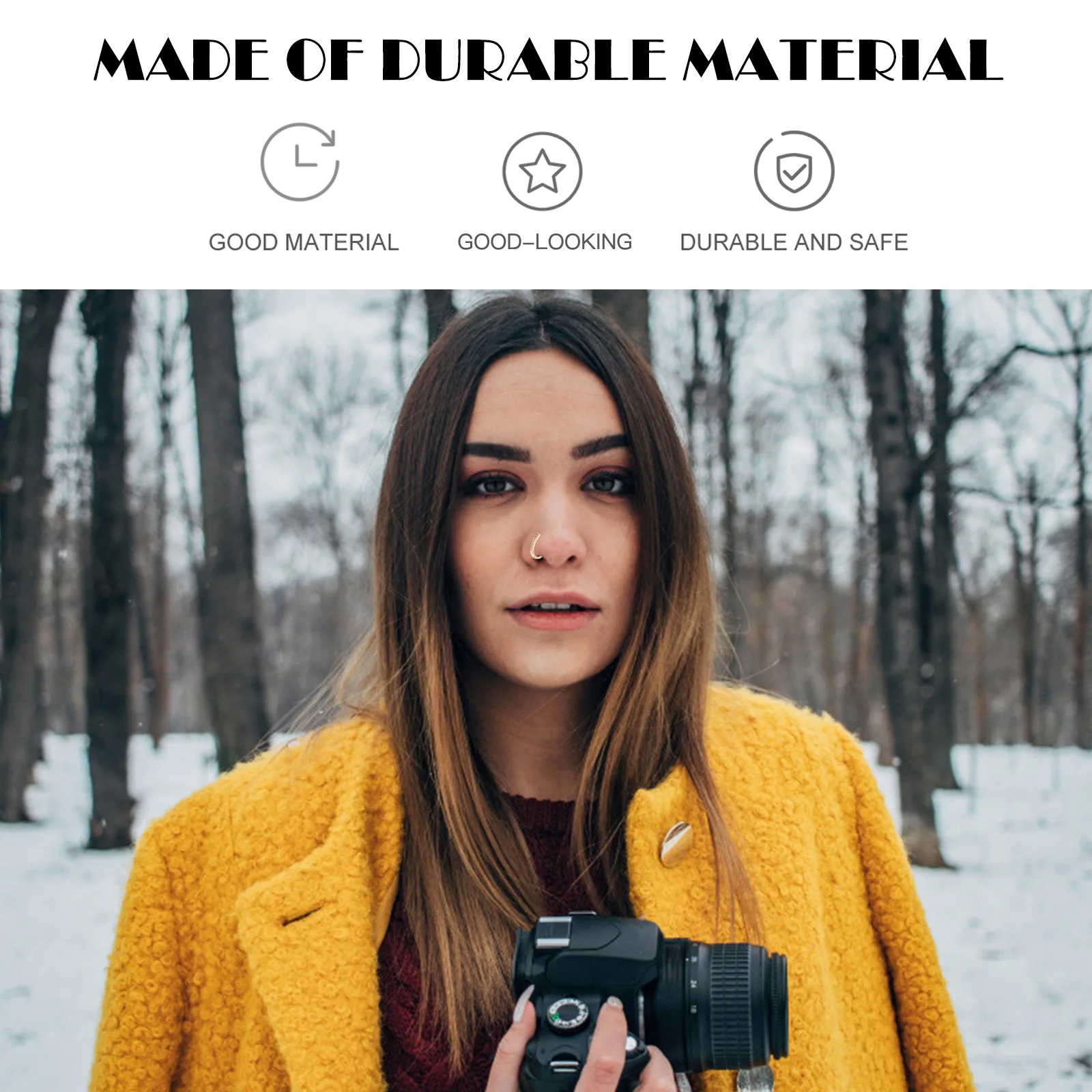 Ювелирные изделия с зажимом для носа - Фотография_4