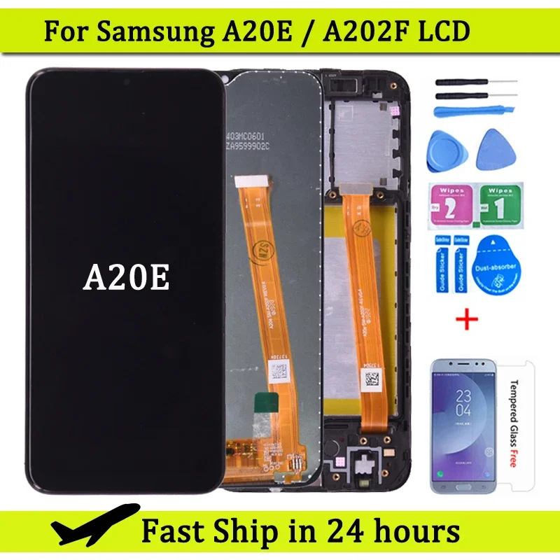 Для samsung a20e a202 a202f жк-дисплей