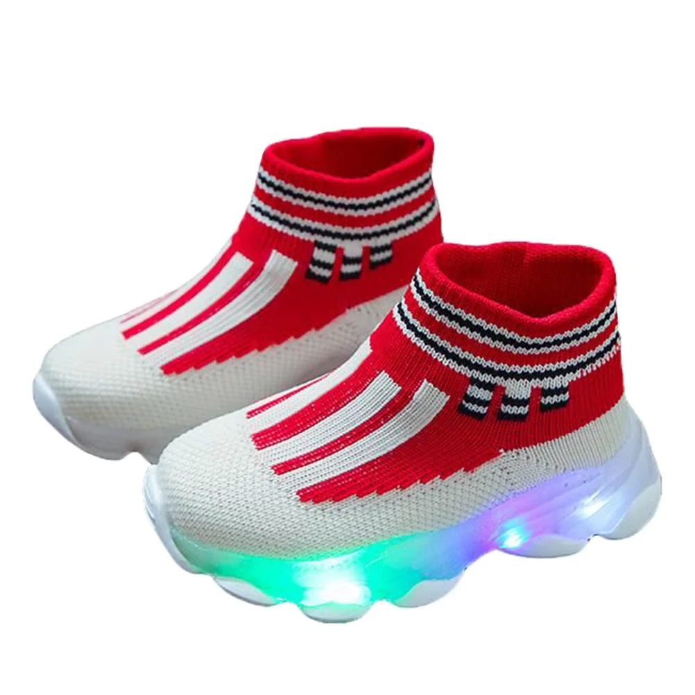 1 пара обуви с подсветкой для мальчиков и девочек - Фотография_2