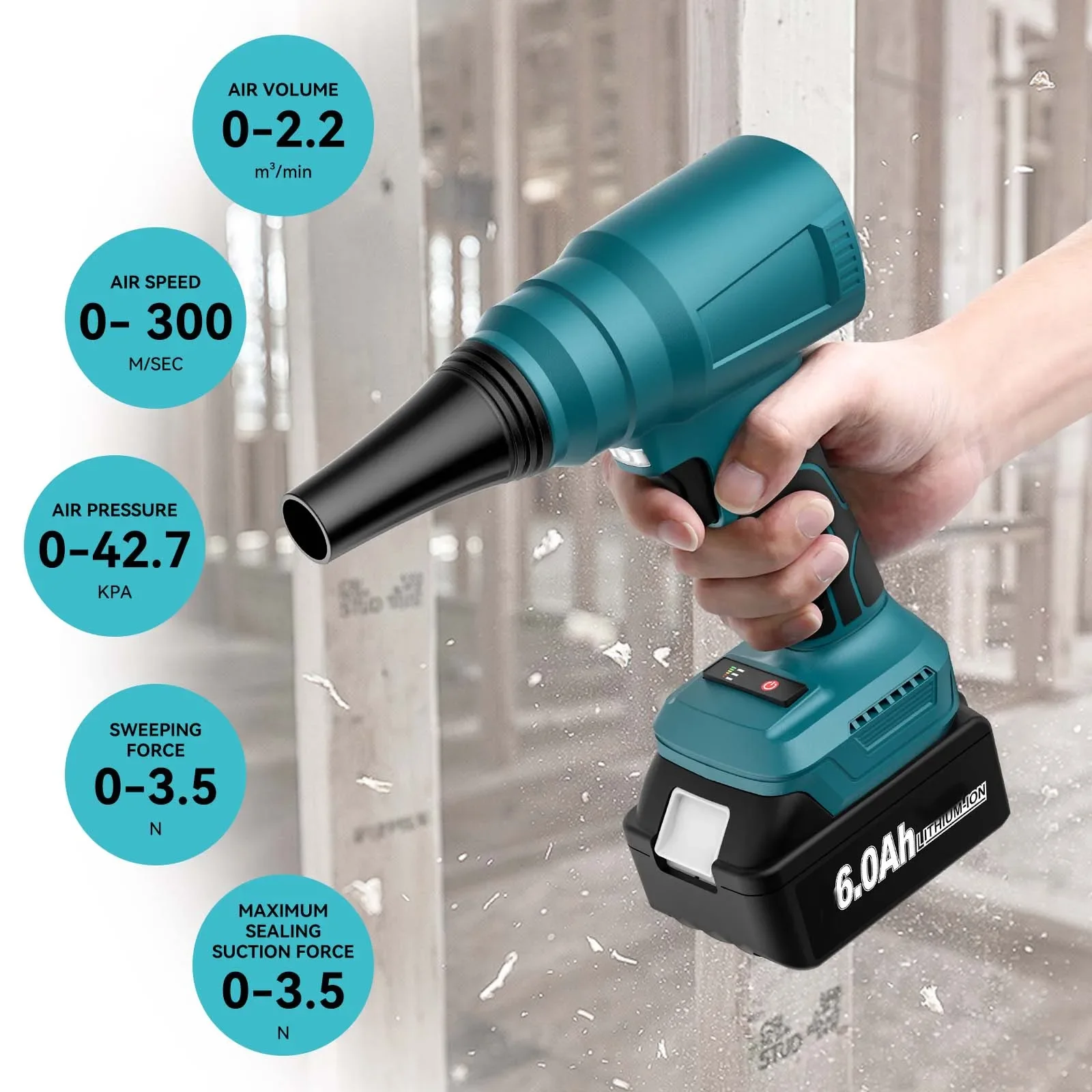 Беспроводной пылеочиститель для makita - Фотография_2