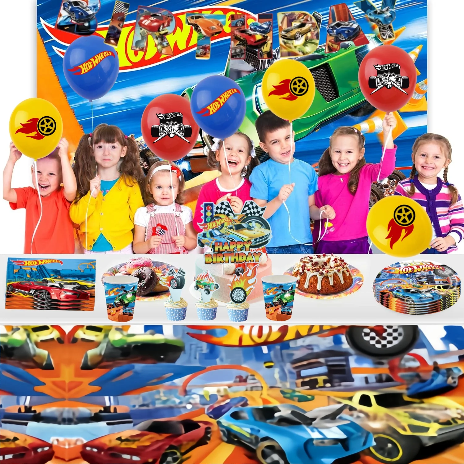 Hot wheels декор на день рождения - Фотография_6
