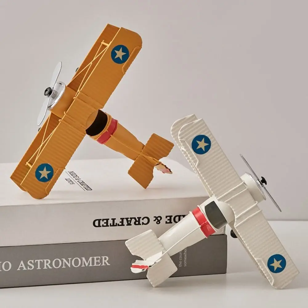 Ретро железная винтажная модель самолета - Фотография_3