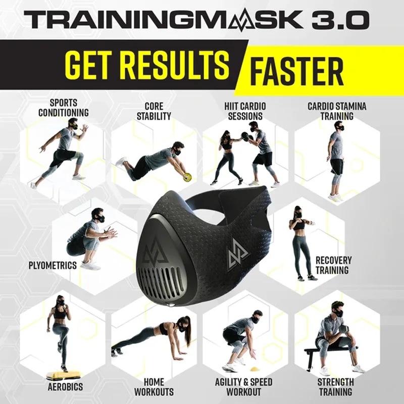 Elevation  training mask 3.0 тренировочная маска 3 - Фотография_6