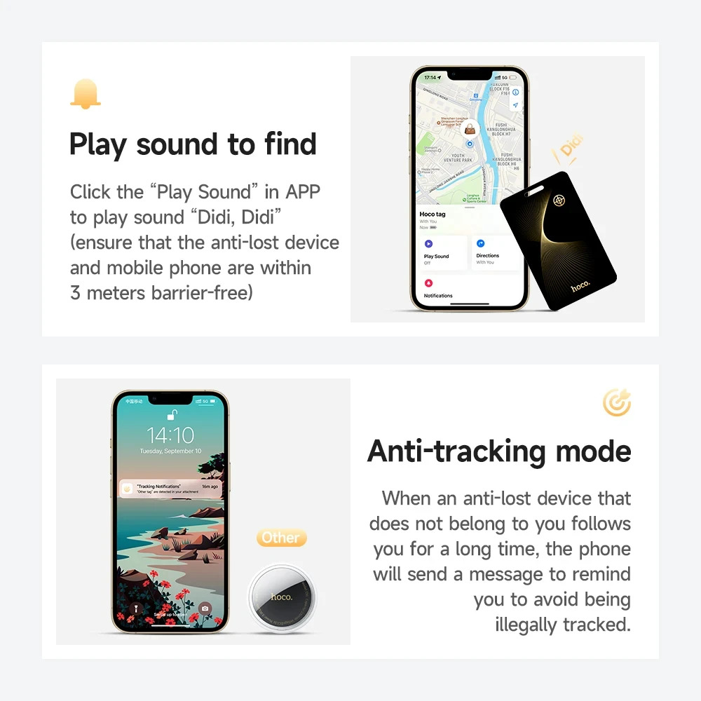 Hoco smart anti-lost трекер устройство - Фотография_6