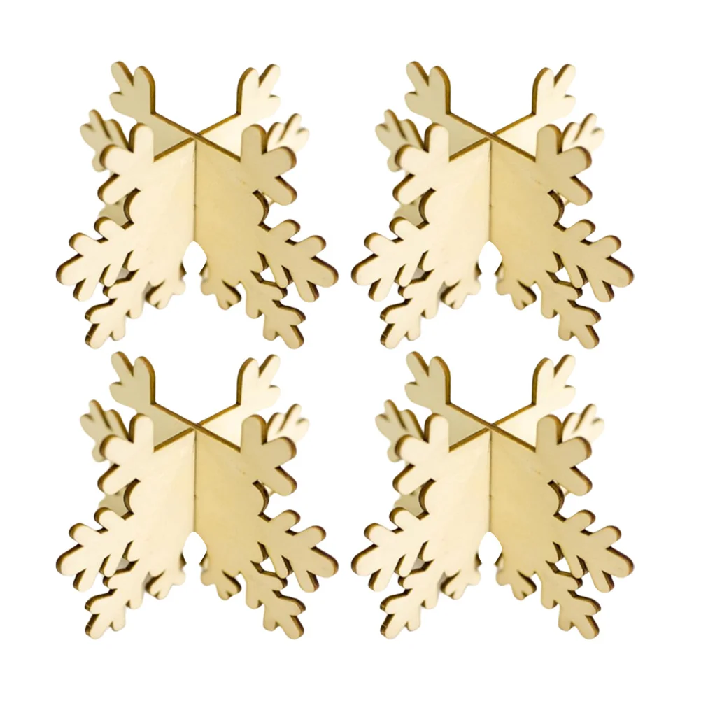 Деревянный держатель в виде снежинки - Фотография_6