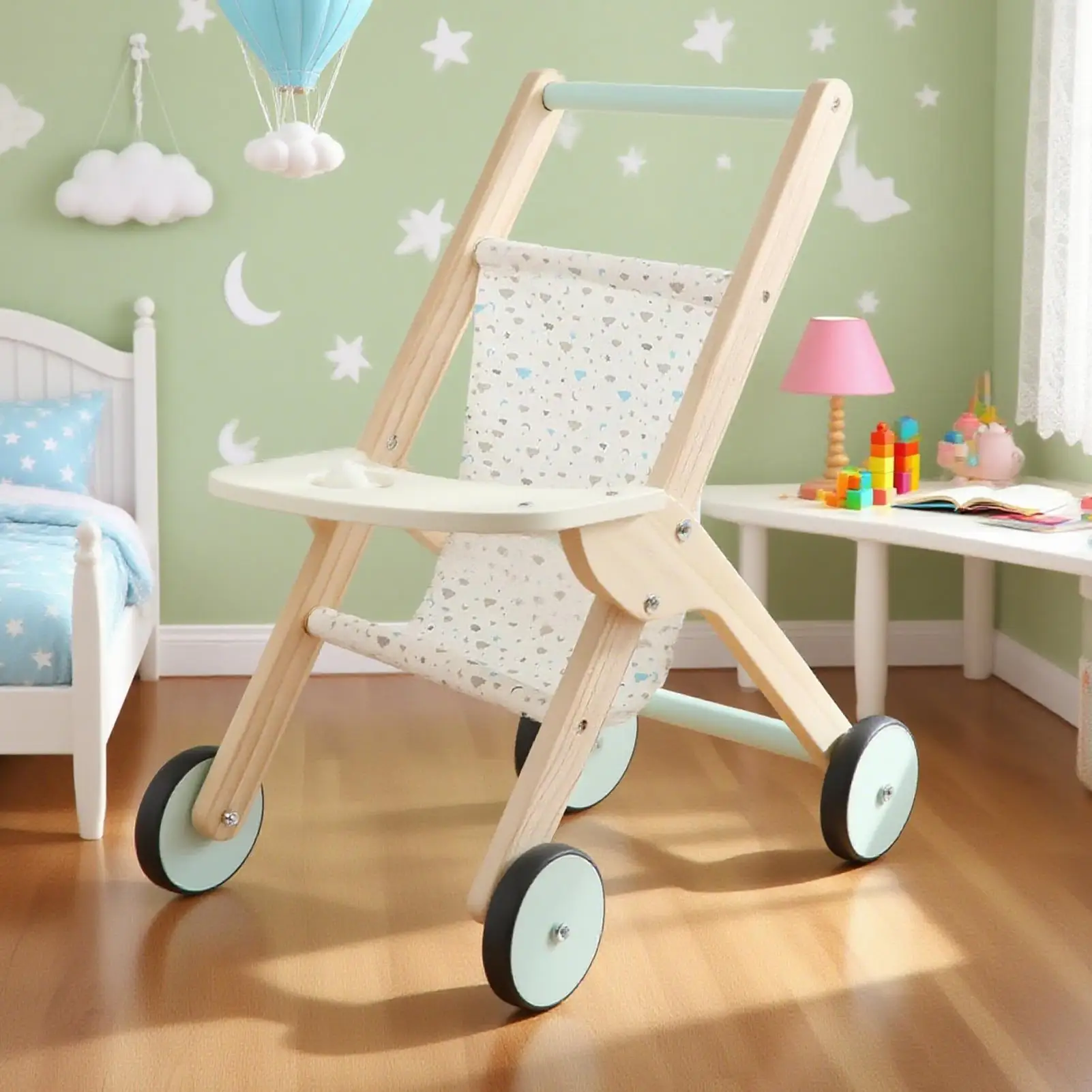 Детские ходунки, детские деревянные - Фотография_3