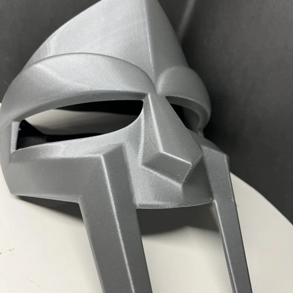 Mf doom spartan маска ретро хип-хоп - Фотография_4
