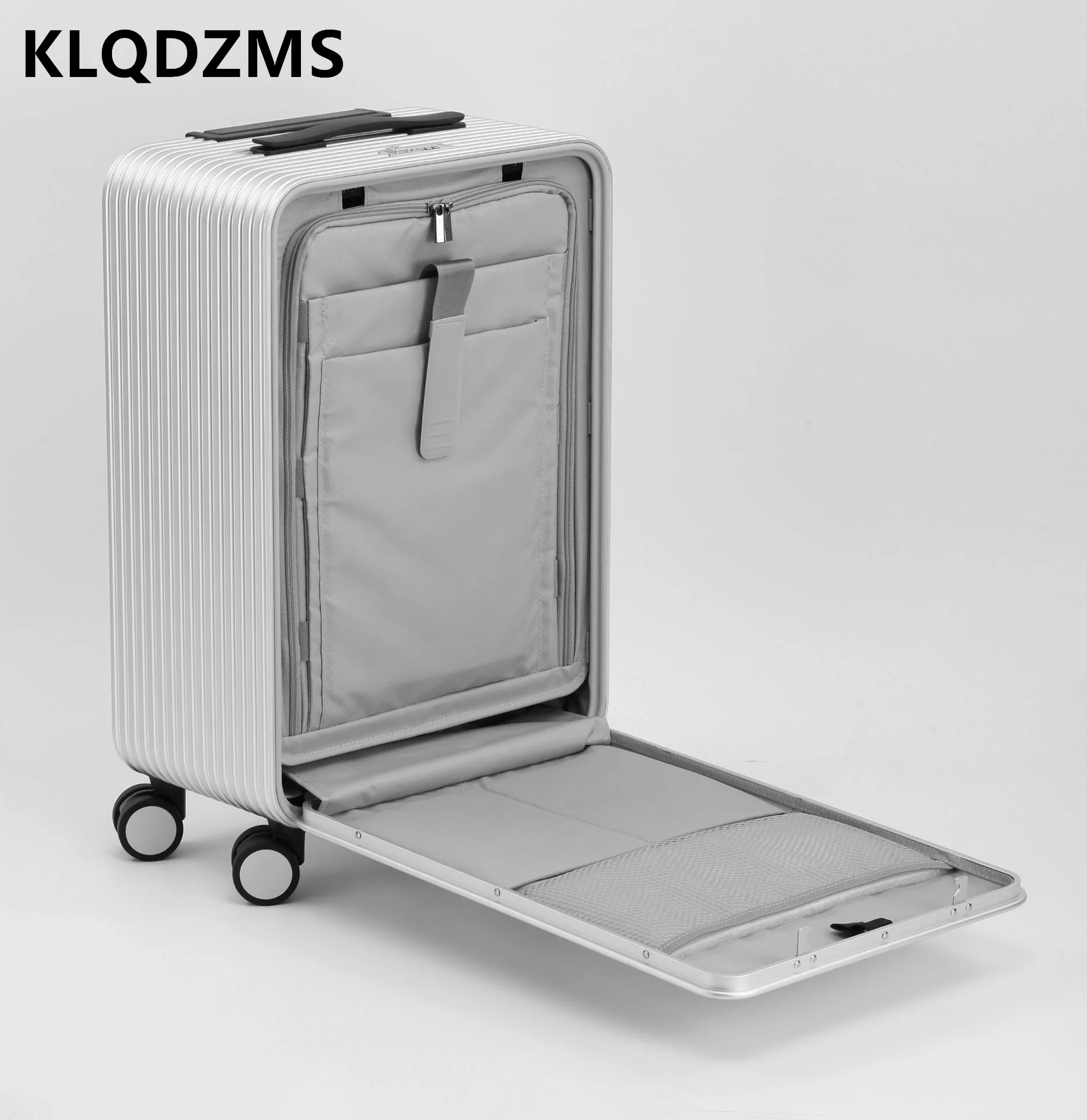 Klqdzms чемодан из алюминиевого магниевого сплава