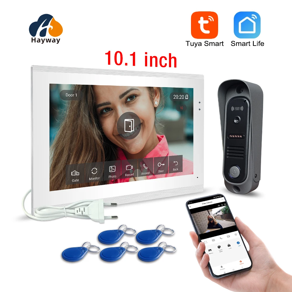 10-дюймовый видеодомофон 1080p - Фотография_2