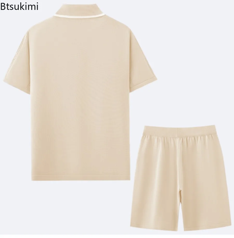 Новый мужской деловой повседневный комплект из двух предметов - Фотография_5