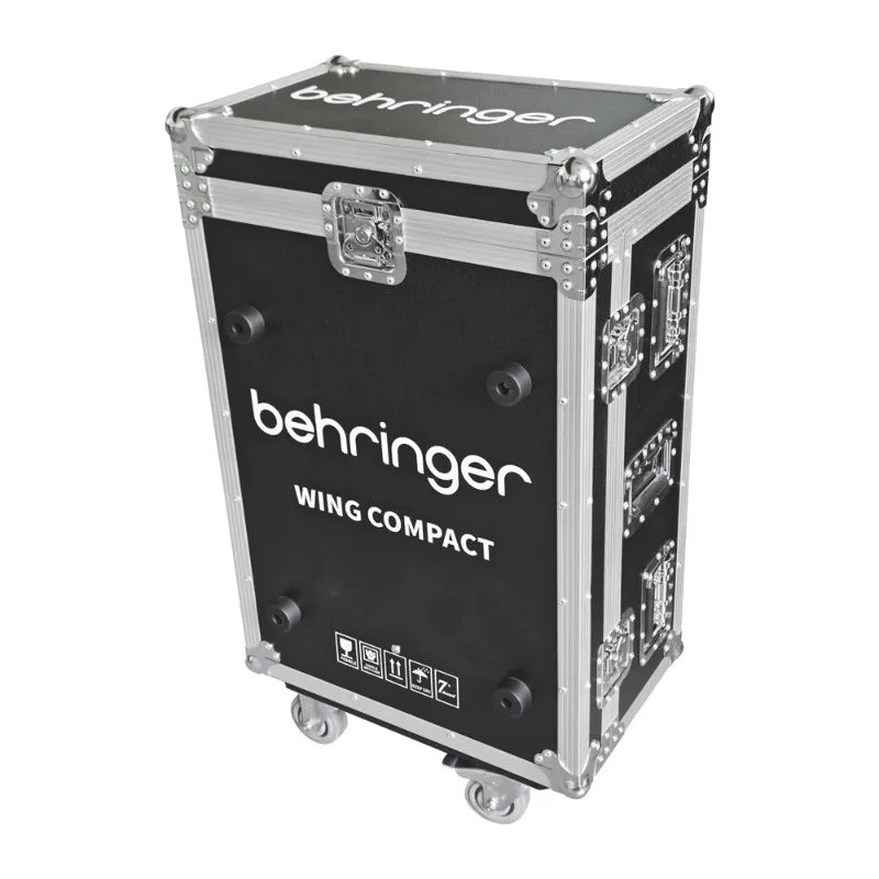 Индивидуальный кейс для полета behringer wing-compact с колесами