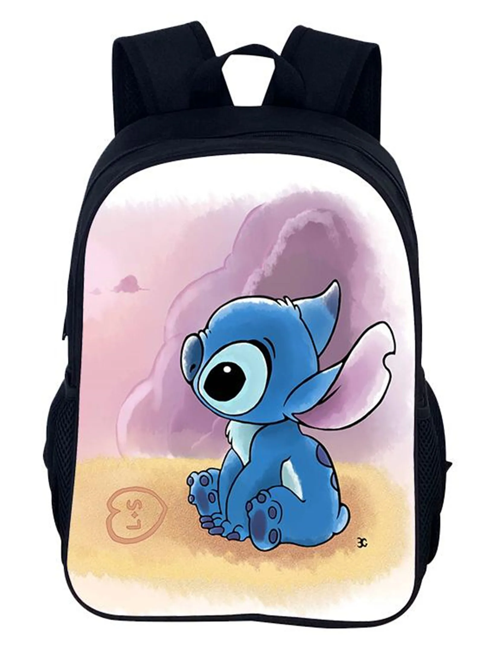 Симпатичный рюкзак elementary boy girl stitch - Фотография_6