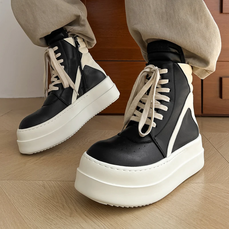 Ботинки унисекс на платформе с - Фотография_2