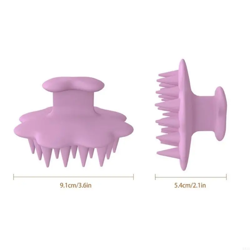 581f щетка для волос мягкая скруббер - Фотография_6