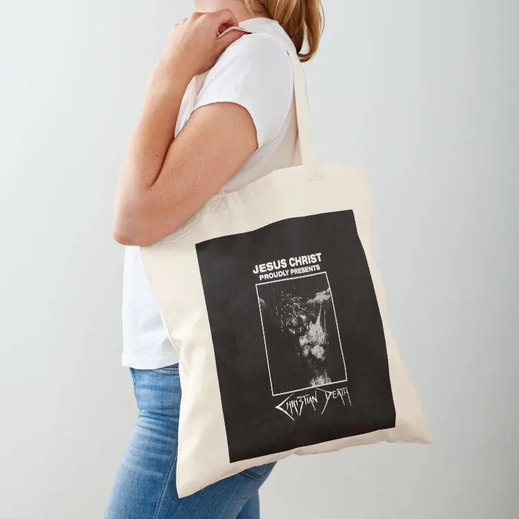 Гордые подарки иисуса христа: christian death tote bag