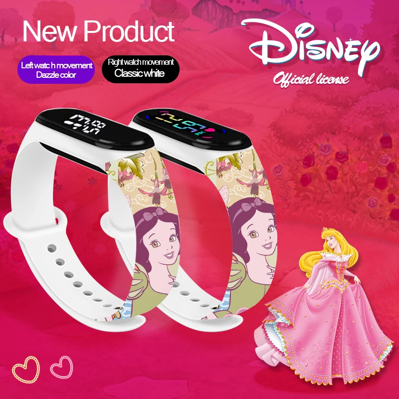 Часы с электронным дисплеем серии disney princess - Фотография_4