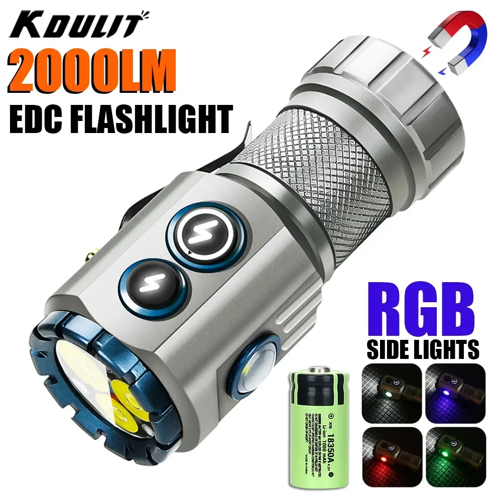 Kdulit 2000lm мощный мини-светодиодный