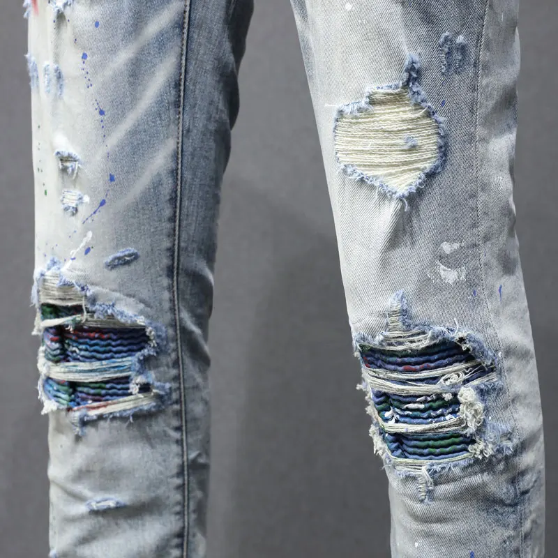 High street fashion мужские джинсы - Фотография_5