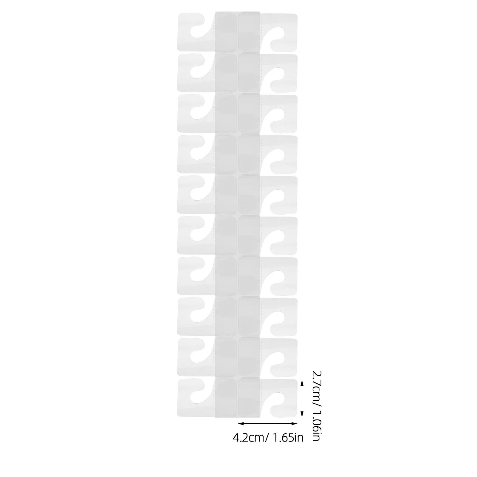 Самоклеящиеся пластиковые крючки - Фотография_3