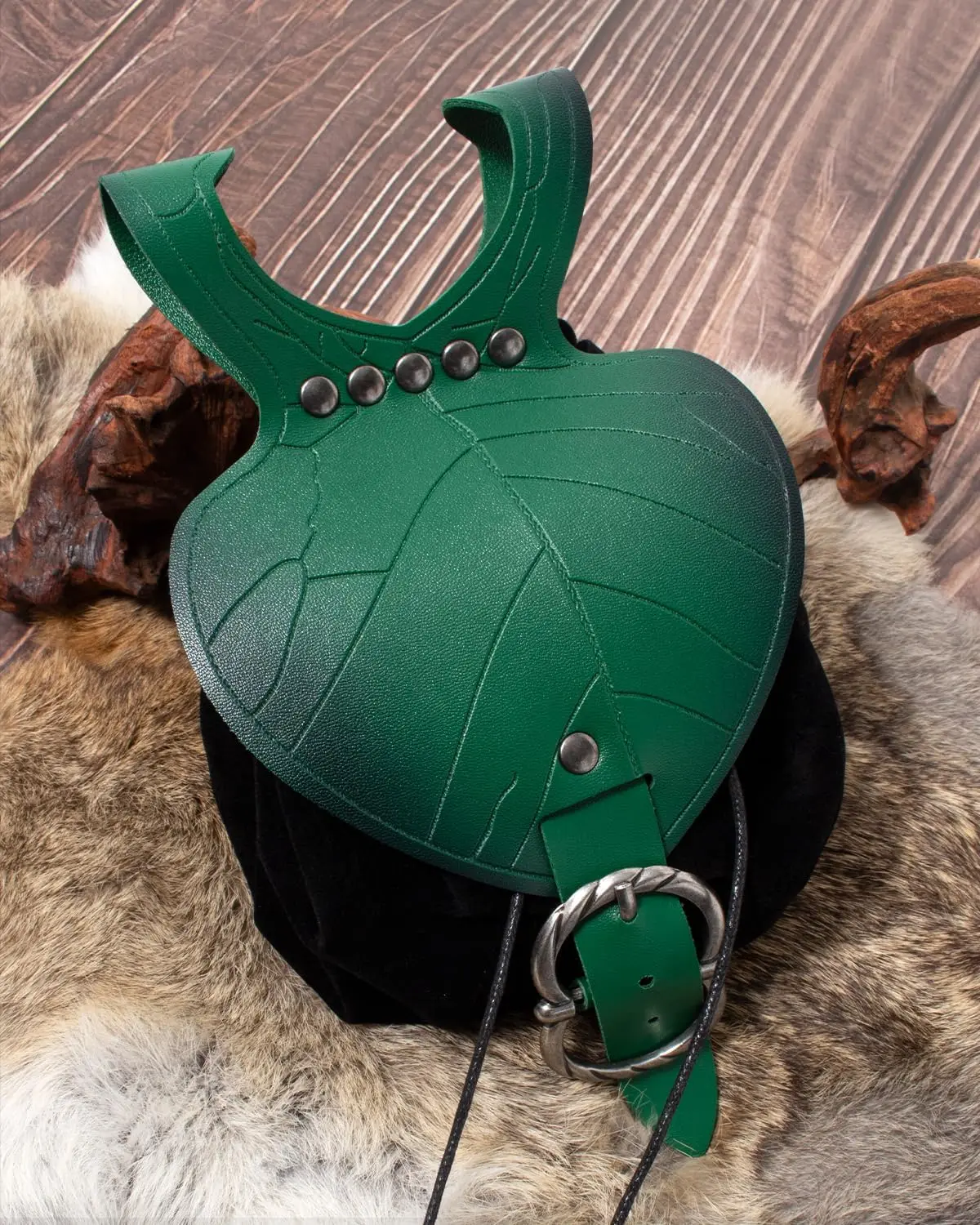 Кожаный пояс, средневековый винтажный ренессанс - Фотография_5