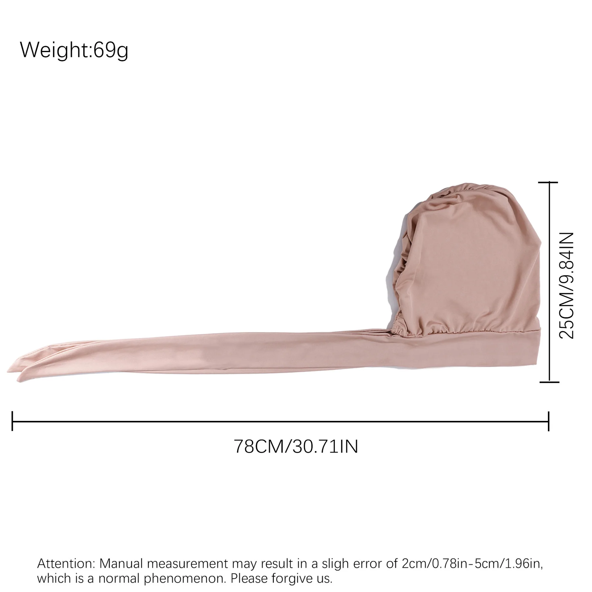 Шляпа-тюрбан с эластичной лентой - Фотография_6