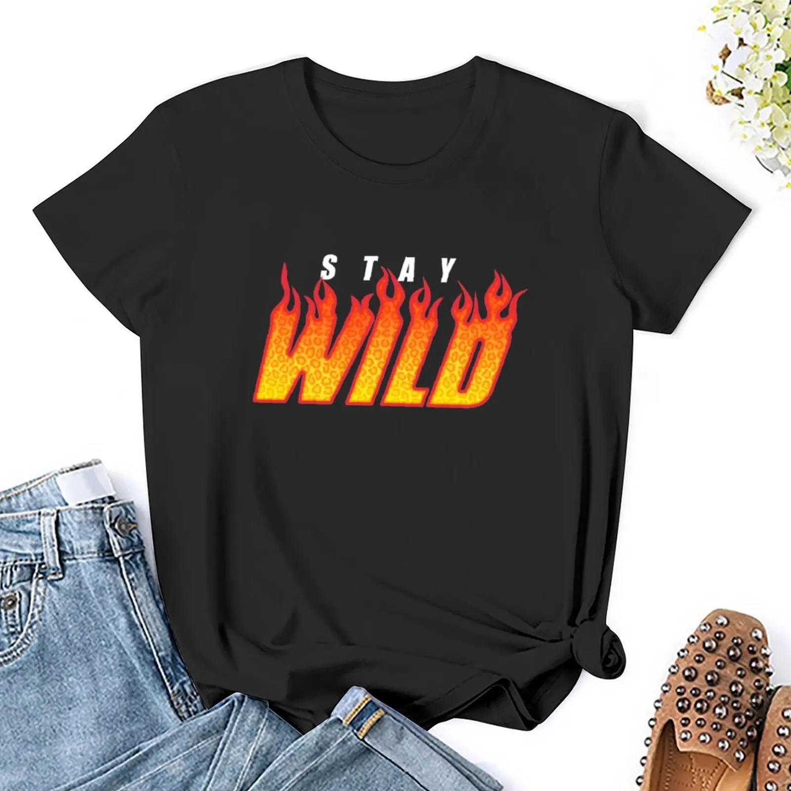 Футболка stay wild fire merch - Фотография_5