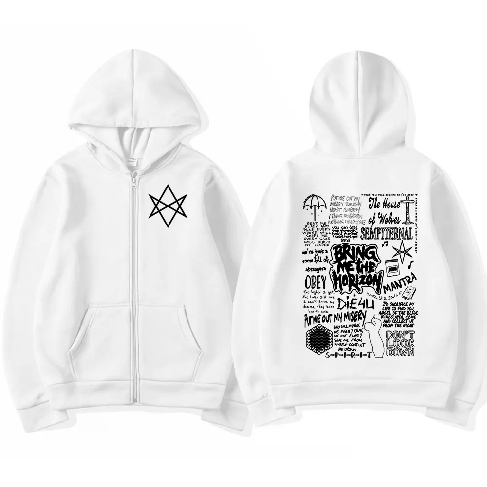 Толстовка bringme thehorizon на молнии - Фотография_3
