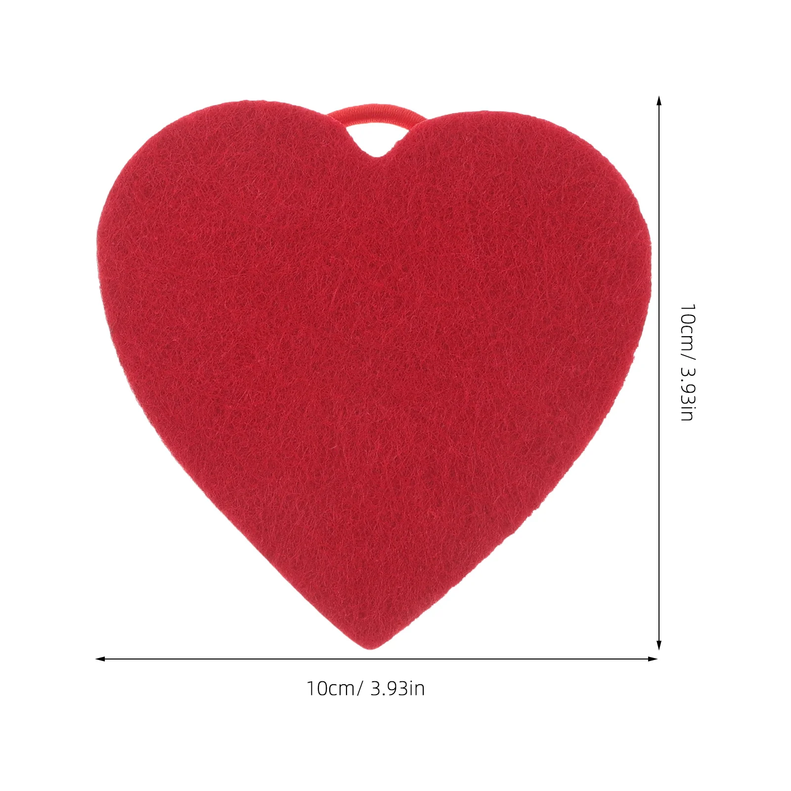 Фетровый браслет в форме сердца - Фотография_4