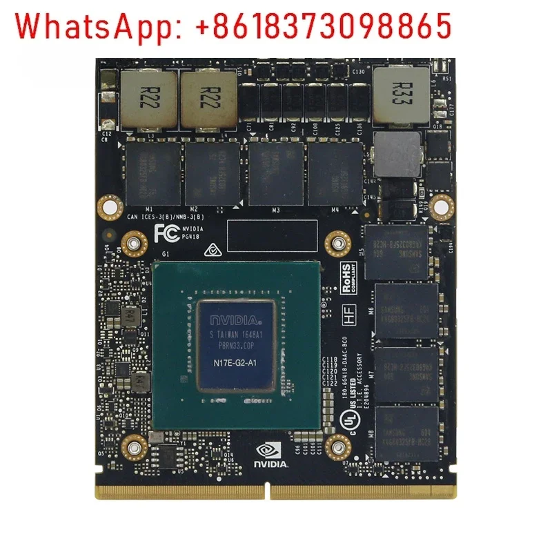 Оригинальная видеокарта gtx1070m