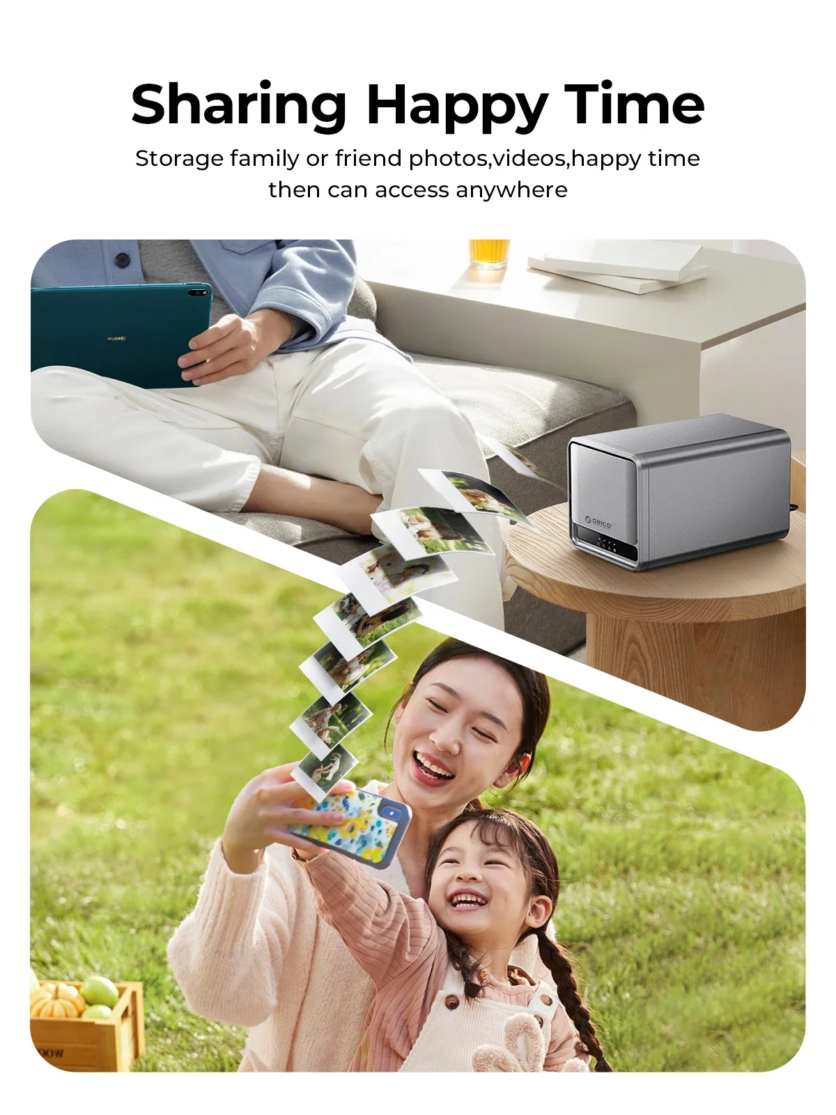 Orico dual bay metacube бытовое хранилище 3 - Фотография_6