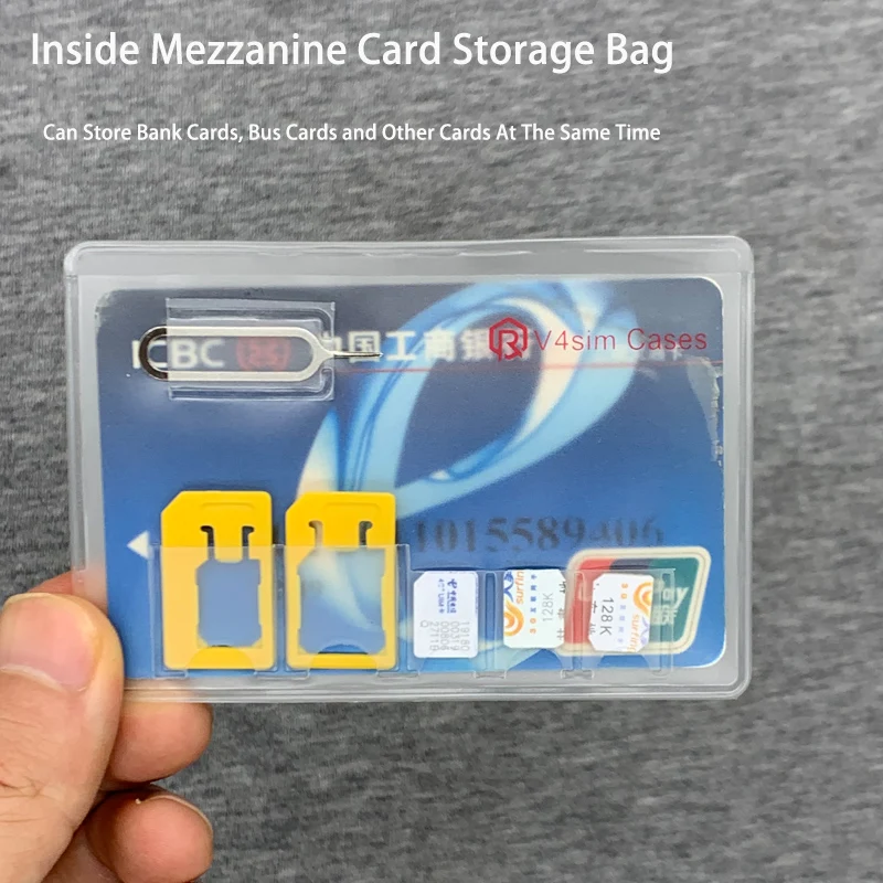 Портативная сумка для хранения карт памяти sim micro pin nano - Фотография_4