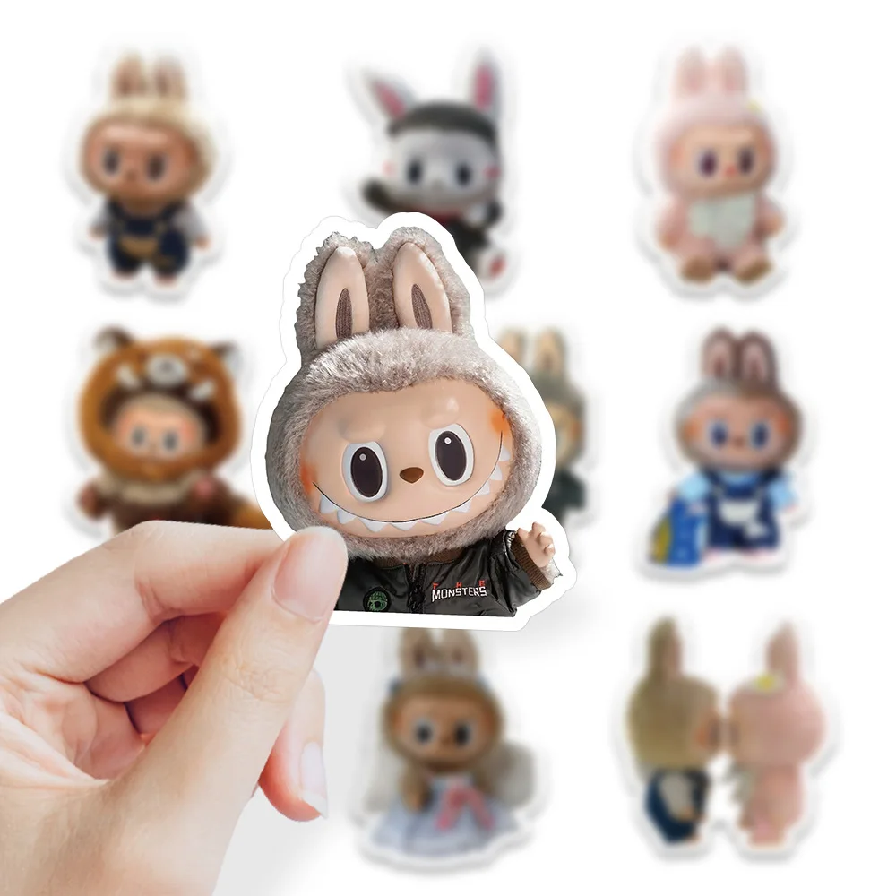 Kawaii labubu наклейки для кукол