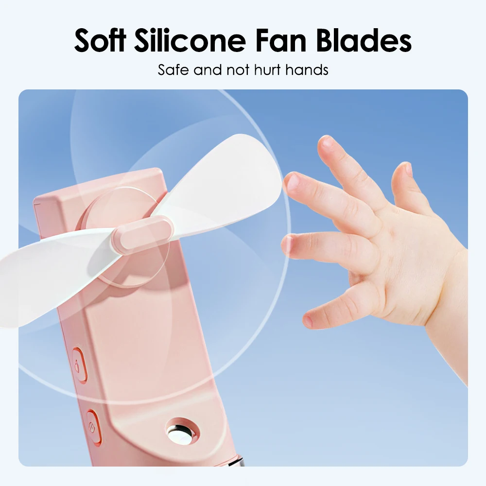 Ручной портативный вентилятор-увлажнитель - Фотография_3