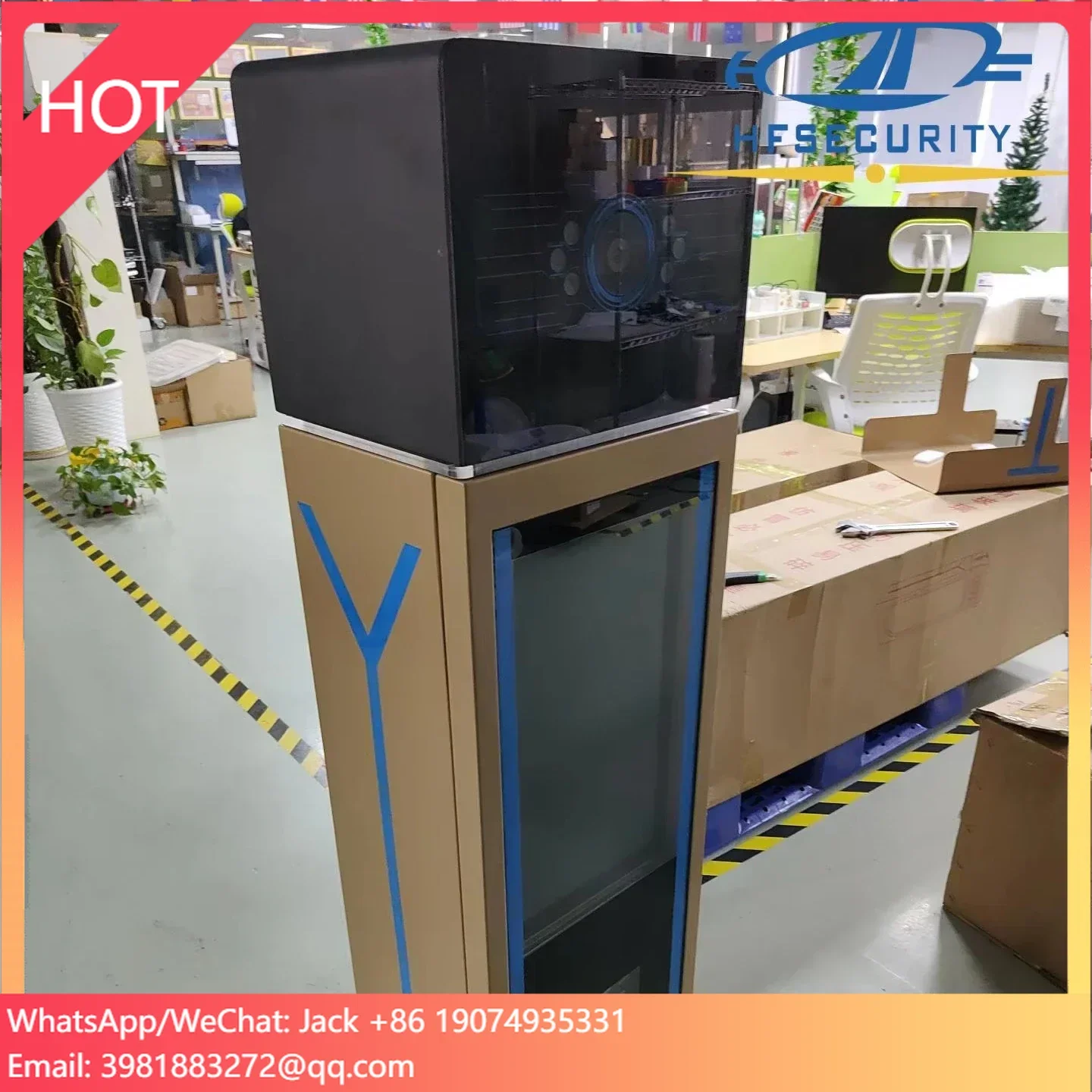 Hfsecurity hf509 стрела и жк-дисплей
