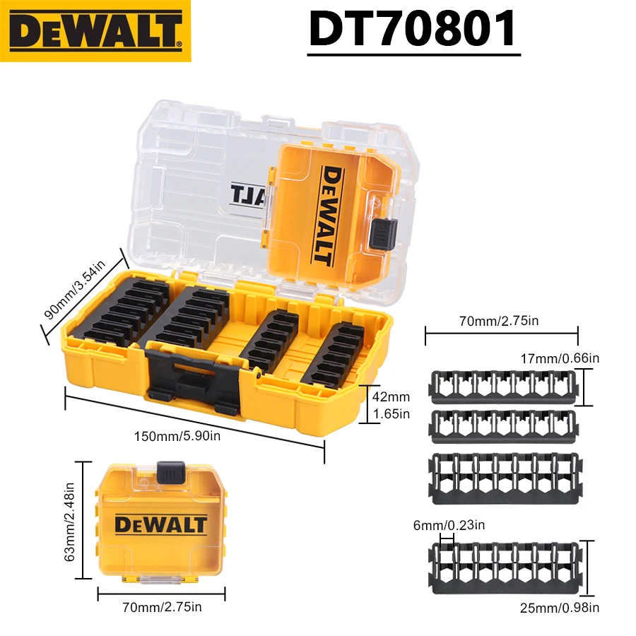 Dewalt dt70801 оригинальный ящик для хранения деталей - Фотография_2